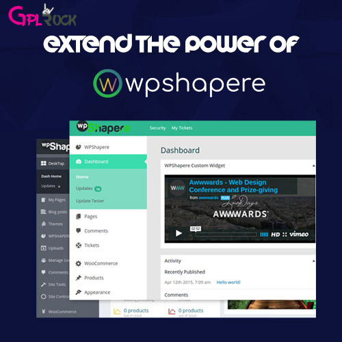 WordPress Admin Theme | WPShapere